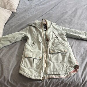 Burton Women's Light Mint Green Ski Jacket